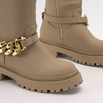 OUTLET Женские сапоги filusio бежевого цвета - Обувь