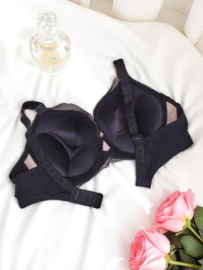 Royalfashion Sieviešu push-up krūšturis ar mežģīnēm Coco Lift