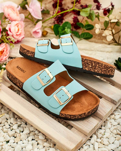 Royalfashion Women's Ottoma flat sole flip-flops