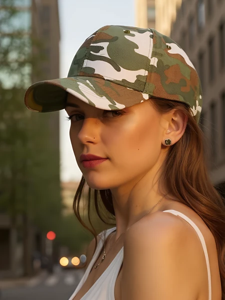 Royalfashion CamoFlex camuflāžas beisbola cepure