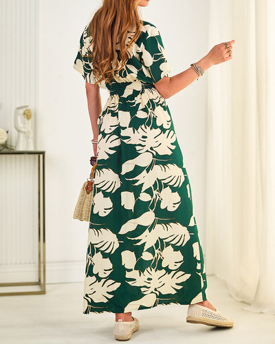 Royalfashion Women's print midi dress