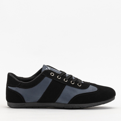 Trizu navy blue men's sports shoes - Footwear