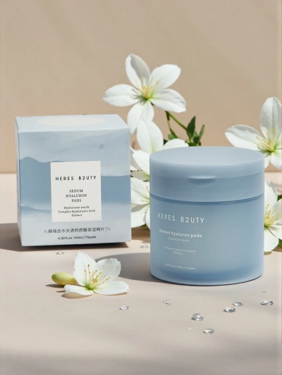 Cotton cosmetic pads - moisturizing, with hyaluronic acid