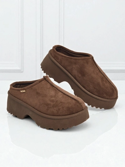 Короткие женские ботинки a'la снегоходы с мехом Calindra