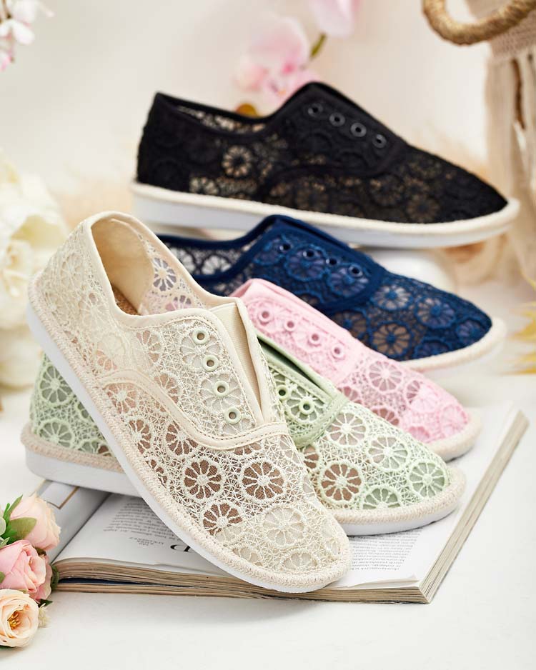 Royalfashion Women's openwork Nurram sneakers