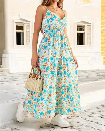 Royalfashion Sieviešu kokvilnas midi kleita