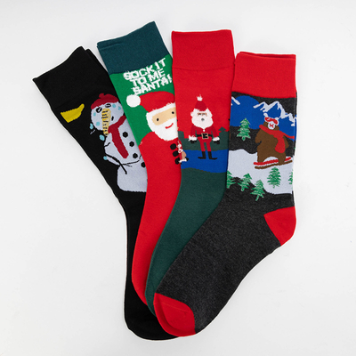 Christmas socks in a box of 4 / pack - Underwear