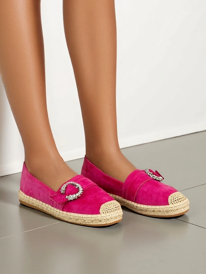 Женские эспадрильи Royalfashion с украшением из страз Азуббе