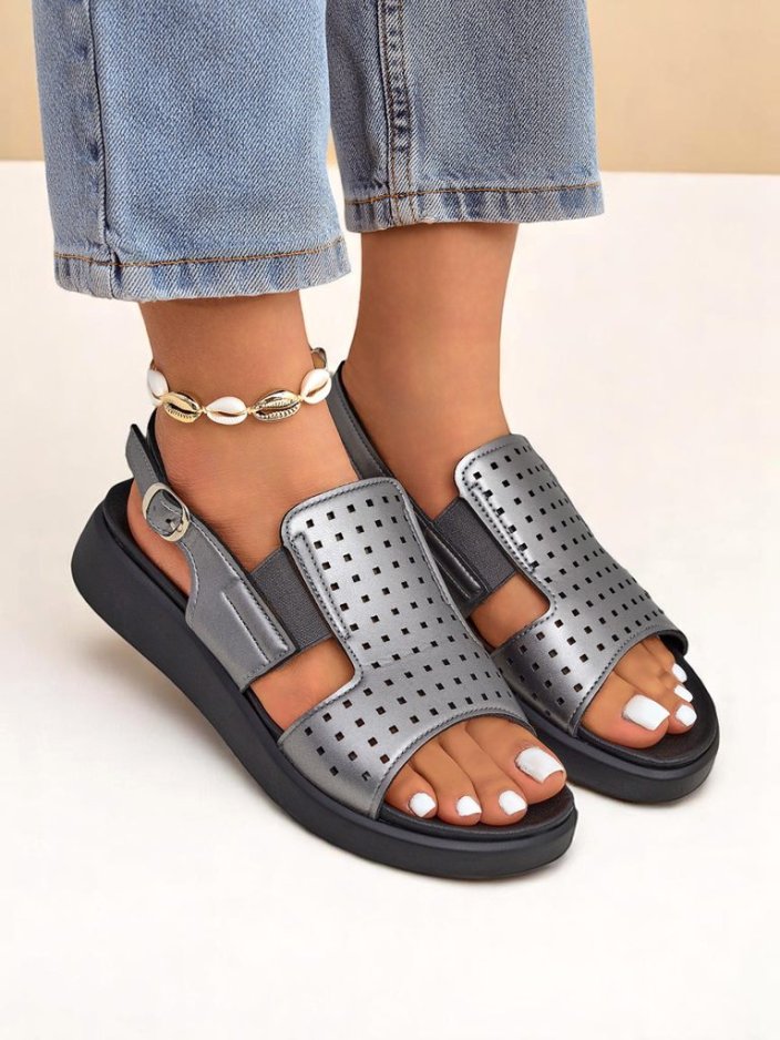 Royalfashion Женские сандалии на толстой подошве BreezyStep