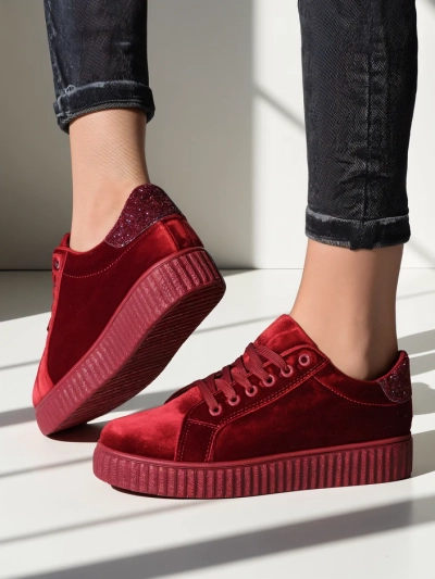 Royalfashion Women's Sneakers a'la Velvet Mixose