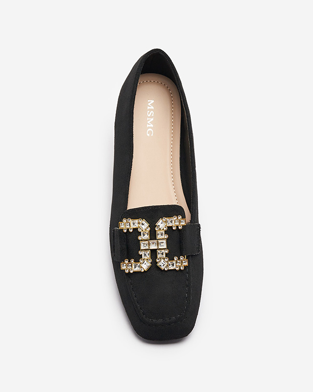 Sieviešu melni mokasīni Jaorica- Footwear