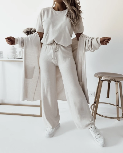 Royalfashion Beige women's 3-piece set