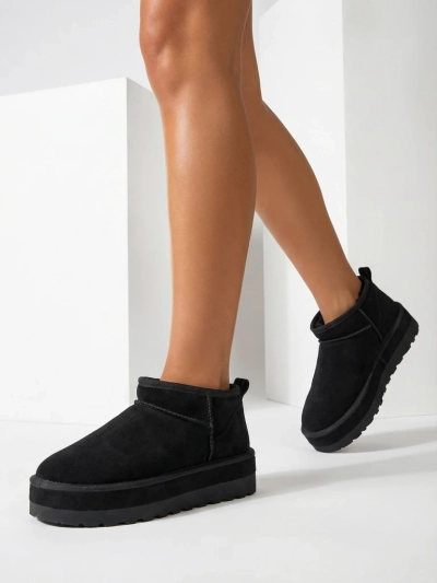 Royalfashion Short women's snow boots a'la Biovve