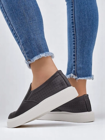 Royalfashion Women’s perforated slip-on shoes Emillia