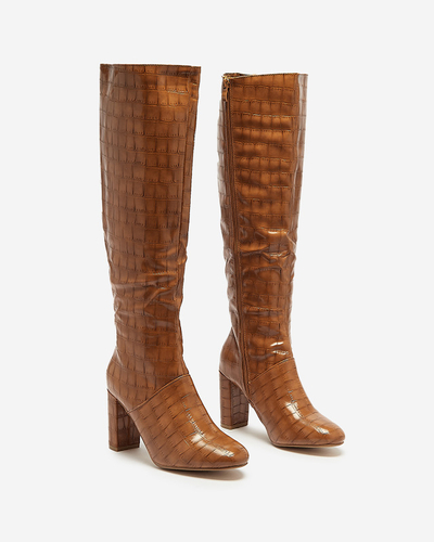 Women's camel-colored Mastiu- Footwear