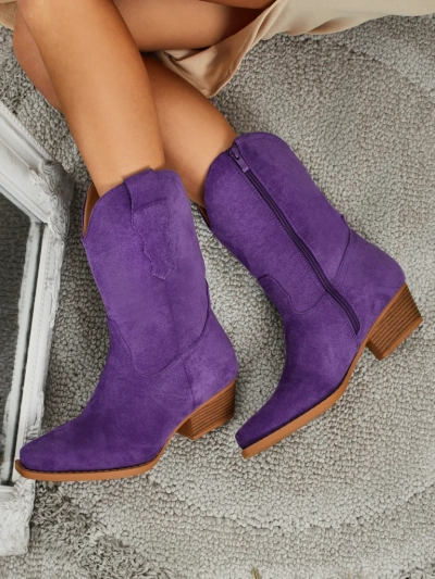 Kowbojki damskie eko zamszowe SpireHush