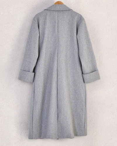 Royalfashion Ilgs sieviešu mēteļtērps