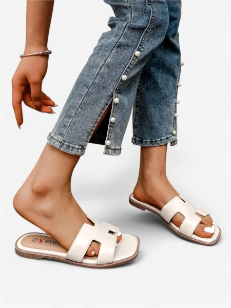 Royalfashion Sieviešu plakanās zoles sandales Eval