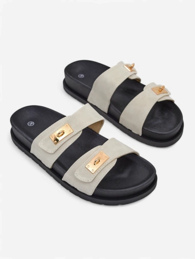 Royalfashion Women's sandals with decorative buckles Costes
