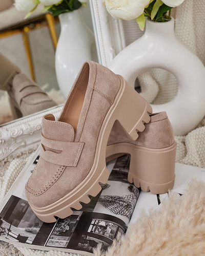 Royalfashion Sieviešu mokasīni uz staba Narvoti