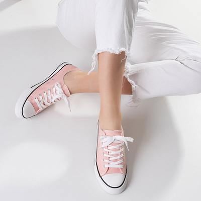 Gabrela women's pink sneakers - Footwear