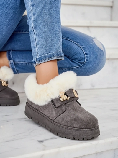Royalfashion Женские короткие сапоги a'la snow boots Dobis