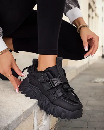 Royalfashion Women's Warmed Losgos Sneakers