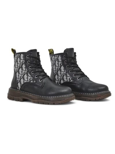 Royalfashion Sieviešu potītes zābaki ar apdruku Efrioz