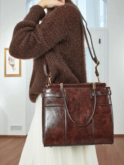 Royalfashion Elegant Women's Large Handbag