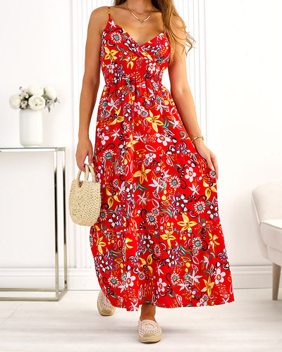 Royalfashion Women's cotton midi dress