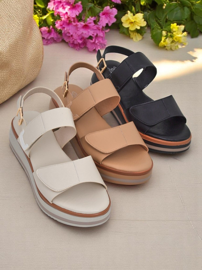 Royal Fashion Women's Thick-Soled Tulip Sandals
