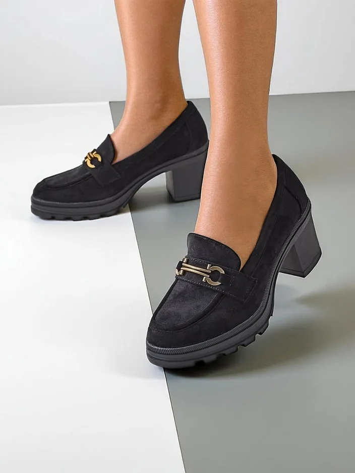 Royalfashion Женские туфли-лоферы на каблуке Tollinge