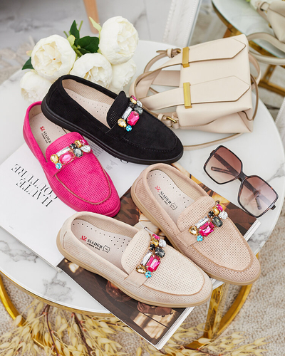 Royalfashion Sieviešu ažūra mokasīni Mettele