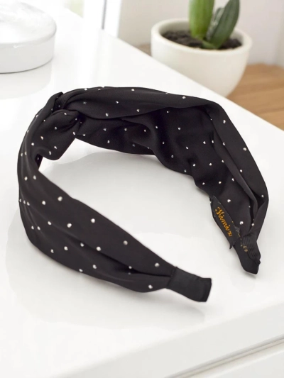 Royalfashion Shine Twist Rhinestone matu stīpiņa