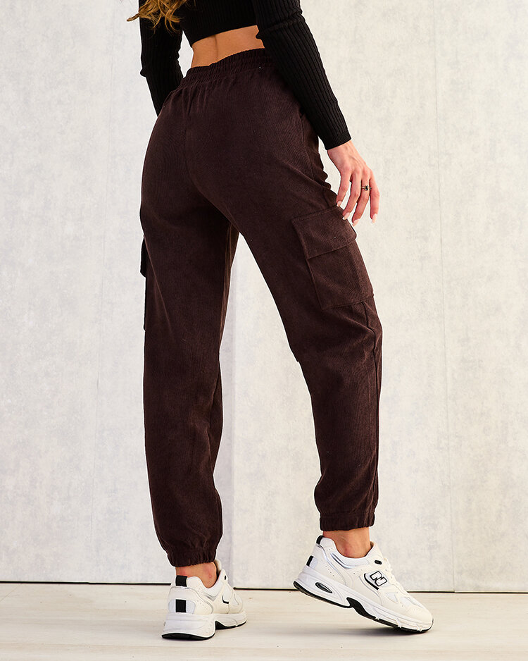 Royalfashion Женские тканевые боевые брюки