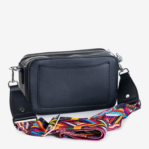 Small shoulder bag in white with a decorative strap - Handbags 1