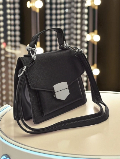 Royalfashion Women's envelope handbag with handle Amalthea Avorio