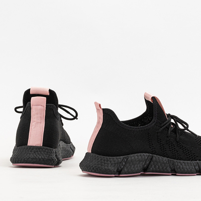 Black and pink women's sports shoes Bommgi - Footwear