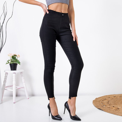 Black women's jeggings - Clothing