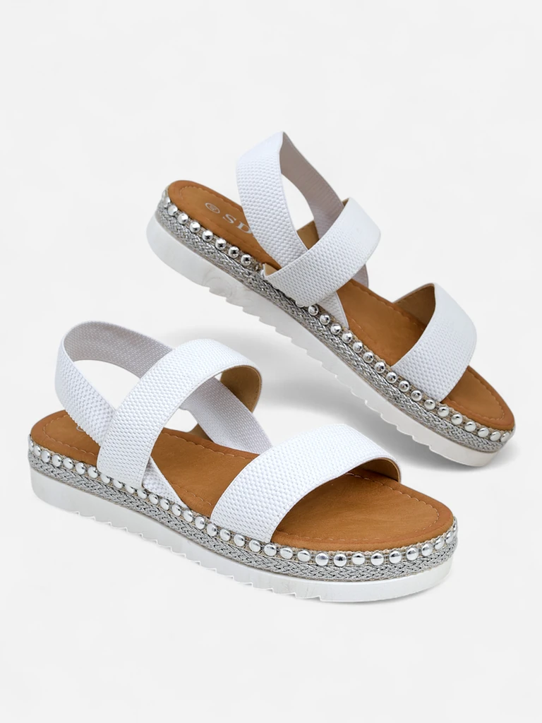 Royalfashion Women's sandals with a decorative sole Zindas