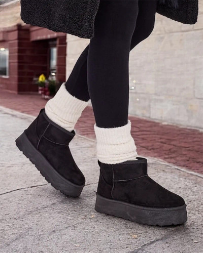 Royalfashion Короткие женские снежные ботинки, похожие на Hawanni