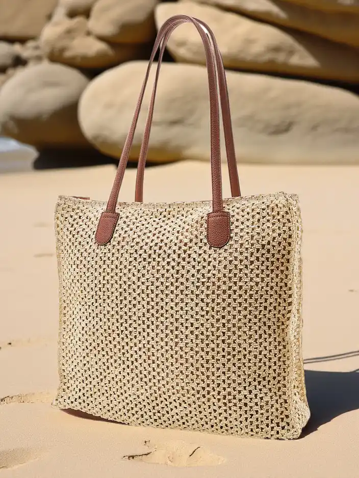 Royalfashion Liela salmu sieviešu vasaras soma