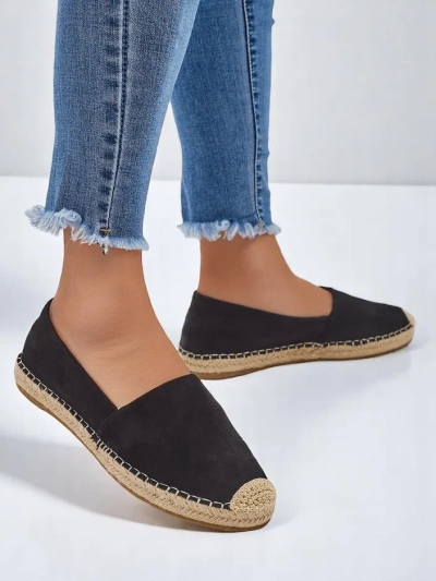 Royalfashion Sieviešu eko-suede espadrillas Loroles