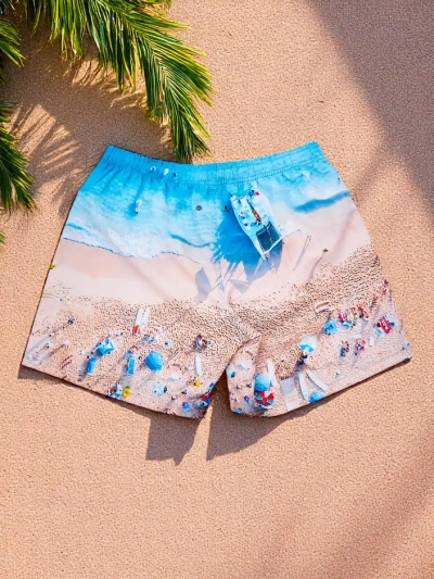 Royalfashion Men's Sports Shorts with Protective Mesh