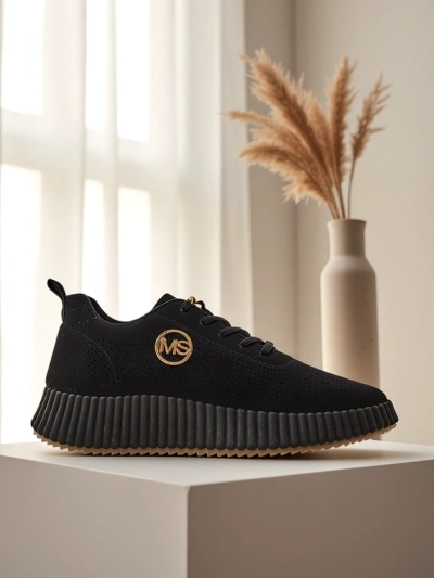 Royalfashion Women's perforated sport sneakers Tobin