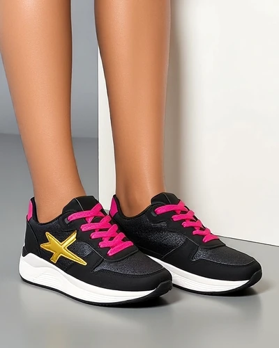 Royalfashion sieviešu sporta apavi ar spīdumu Avenues