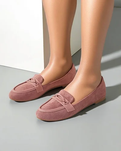 Royalfashion Sieviešu ekoloģiskā zamša mokasīni Zammei