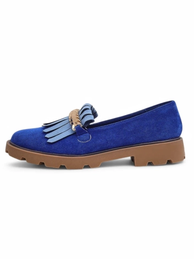 Royalfashion Women's Eco Suede Moccasins Mare Nostrum