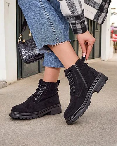 Royalfashion Sieviešu Traperu Zābaki Savbery