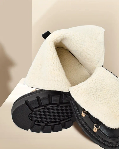 Royalfashion Women's Lace-up Snow Boots Lorii